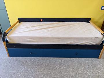 letto con letto estraibile