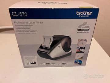 Stampante etichette Brother QL-570 usata+21 Rotoli