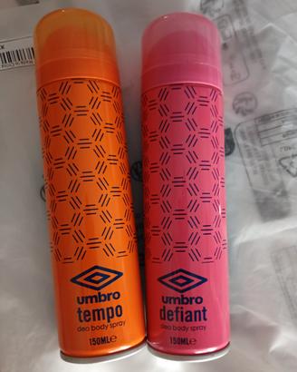 2 profumo donna Umbro 