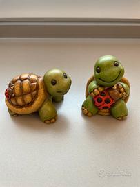 Coppia oggetti thun tartarughe