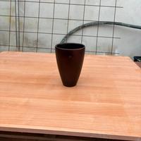 Vaso in legno teak