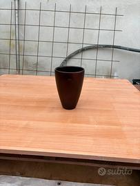 Vaso in legno teak