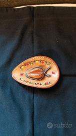 Ceramica Deruta Santucci Soprammobile Cappello