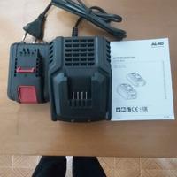batteria e caricabaiieria per tagliabordi