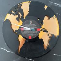 Orologio in vinile da parete