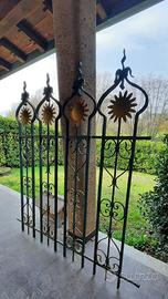 Ringhiera in ferro battuto