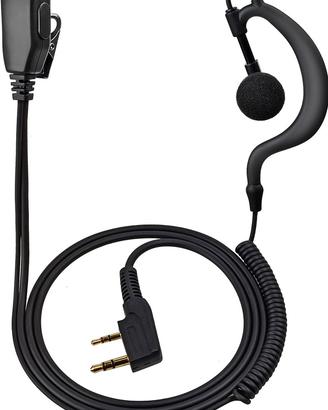 Auricolare microfono ricetrasmettitore baofeng