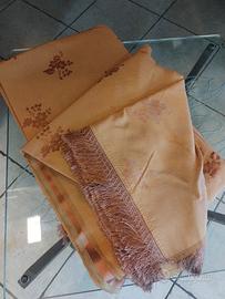 copriletto matrimoniale in seta jacquard 