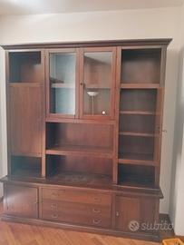 mobile soggiorno in noce, arte povera