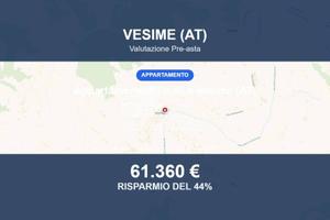 Immobile in asta di 243 m² con box auto a Vesime