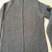 Maglione con zip Stone Island