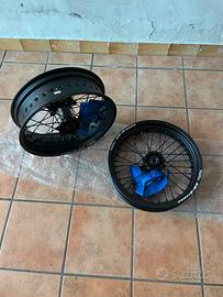 Cerchi faba Total black edition 17” Yamaha/Fantic