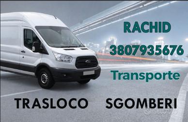 Traslochi e sgombero e trasporti e svota garage