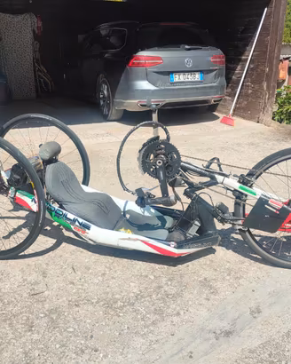 Bici Handbike servoassistita Maddiline