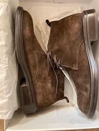 Polacchino uomo camoscio