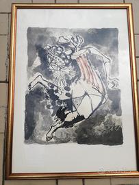 quadro serigrafia Minguzzi Luciano 1911-2004