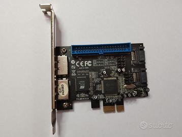Scheda PCE-SA450 SATA/IDE Controller Card