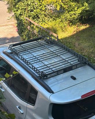 Cesto portapacchi universale per auto 163x99cm
