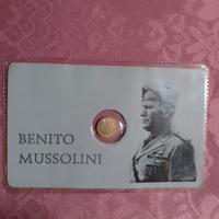 10 lire commemorativa di mussolini