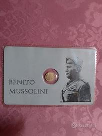 10 lire commemorativa di mussolini