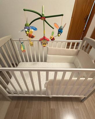 Lettino Pali modello Birillo prima infanzia