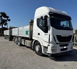 MOTRICE STRALIS 500 BILATERALE + RIMORCHIO RIBALTA