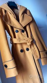 Cappotto donna giallo tg. S