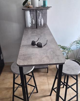 set tavolo bar