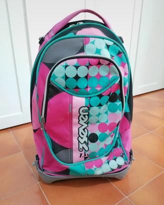 Zaino trolley scuola Seven