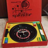 Roulette Splendor gioco da tavolo anni 80 vintage