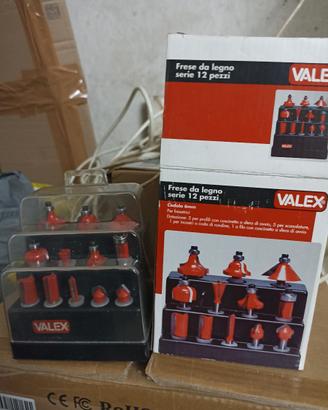 Frese da legno Valex 12 pezzi