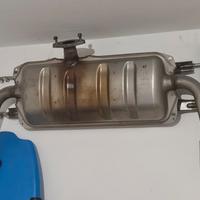 Terminale di scarico originale Fiat 124 spider 