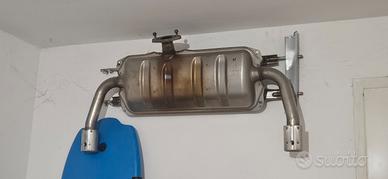 Terminale di scarico originale Fiat 124 spider 