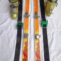 set sci alpimismo dynastar scarponi attacchi rampa