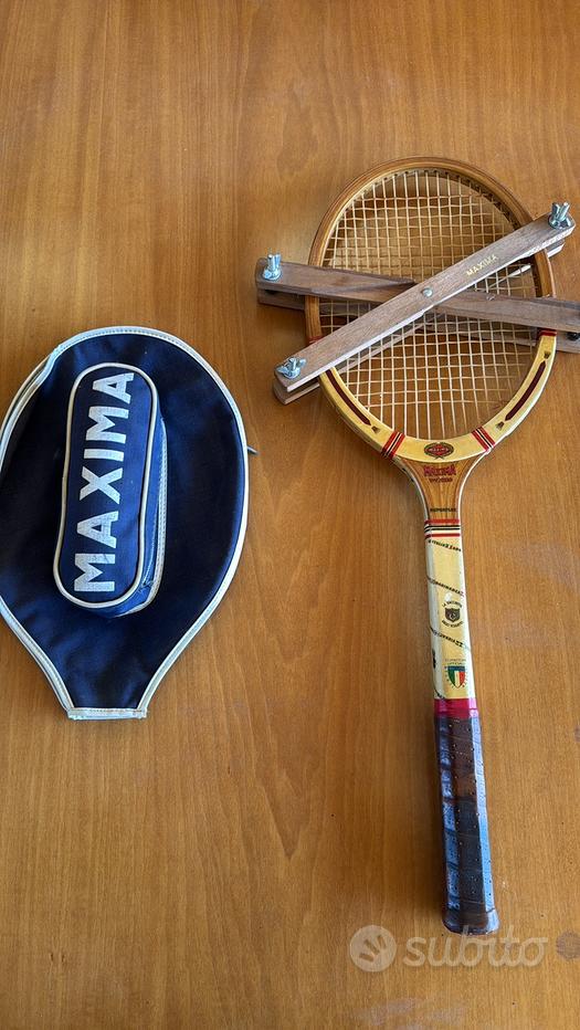 Raquette de tennis en bois vintage - Multyply super - Sport