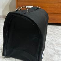 trasportino cane mai usato, taglia M