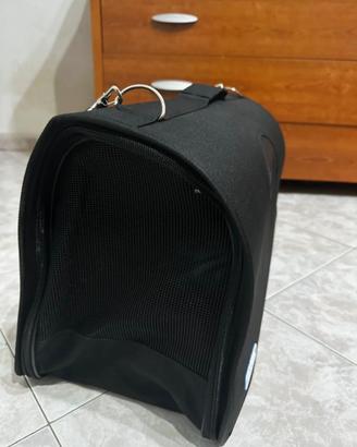 trasportino cane mai usato, taglia M