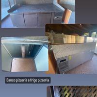 Banco frigo pizzeria.