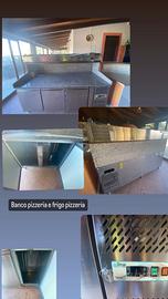 Banco frigo pizzeria.