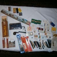 set da collezione pipa-accendini anni '60-'70