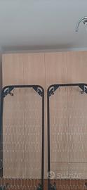 2 reti metalliche da 1 piazza - RITIRO A MANO 