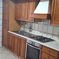 cucina in legno ciliegio multristrato