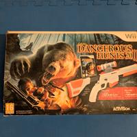 Wii Cabela's Dangerous hunts 2011 con fucile