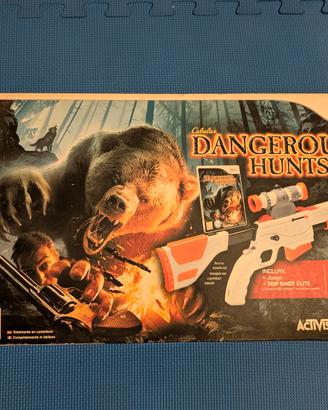 Wii Cabela's Dangerous hunts 2011 con fucile