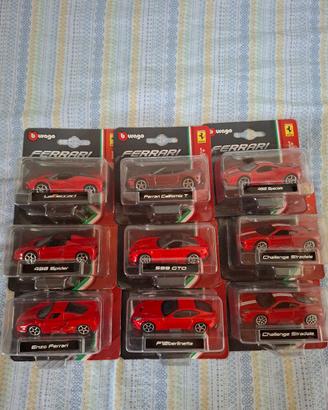 lotto modellini ferrari