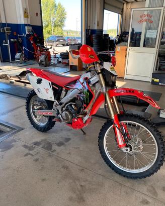 Telaio targato honda crf 250
