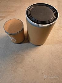 Fusti in cartone con coperchio