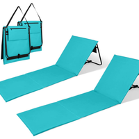 Intimo Living Set di 2 lettini da spiaggia con sch