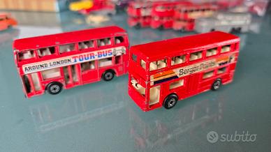 Matchbox Superfast Coppia Di Bus , Vintage 