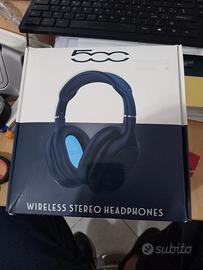 cuffie 🎧  wireless stereo headphones